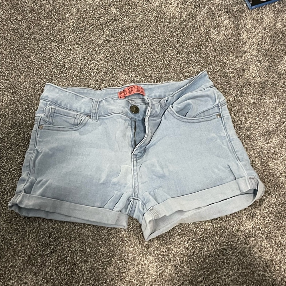 Jean shorts light blue
